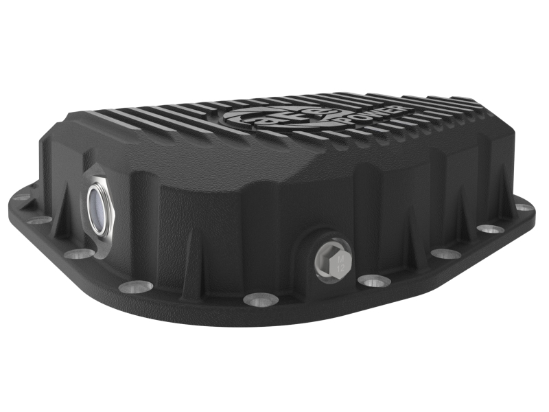 aFe POWER Pro Series Rear Diff Cover Black w/ Machined Fins Ford F-250/350 23-26 (Sterling 11.6) thumbnail 4