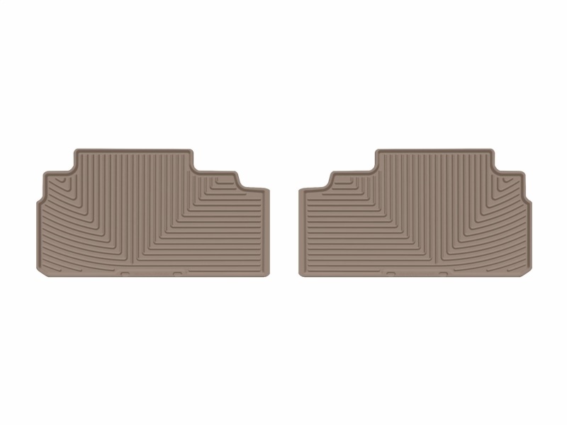 WT Rubber Mats - Rear - Tan