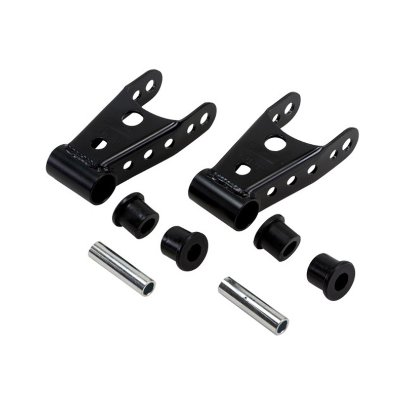 Belltech Shackle kit 2011+ Chevrolet Silverado/Sierra 3/4 Ton Pickup 1in Rear Drop