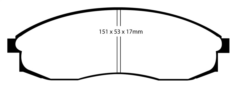 EBC Yellowstuff Brake Pads DP41082R Street and Track and Truck Upgrade