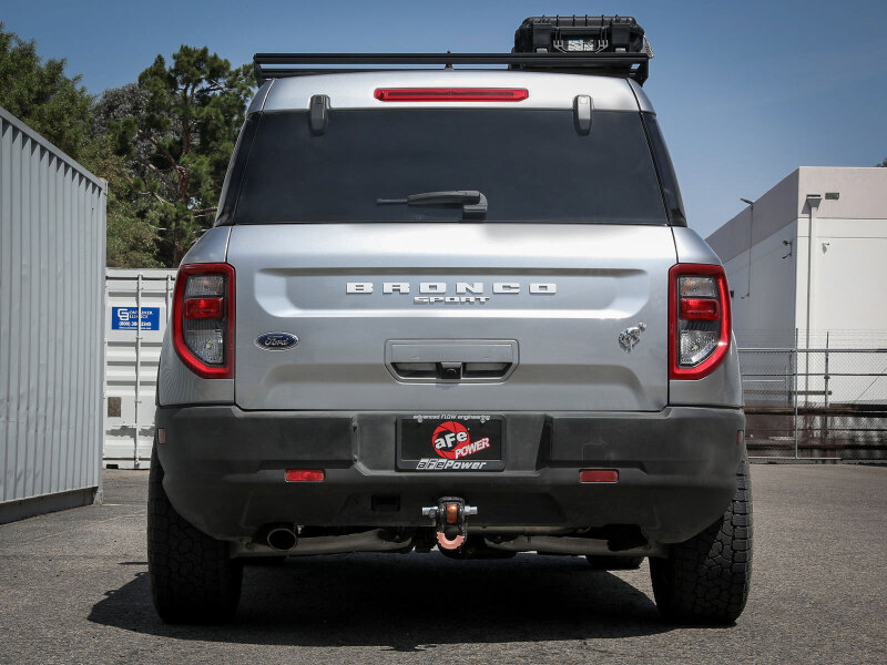 aFe Ford Bronco Sport 21-22 L3-1.5L (t)/L4-2.0L (t) Vulcan Axle-Back Exhaust System- Black Tips thumbnail 7