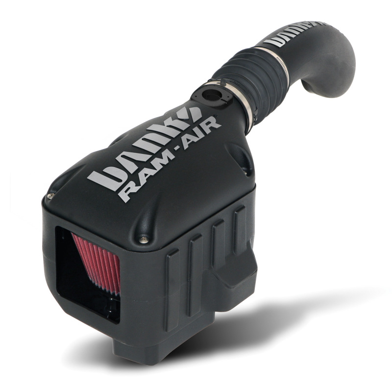 Banks Power Ram-Air Intake Systems 41850 Air Intake, System, Black Polyethylene Tube, Cotton Gauze Filter, Oiled, Red, Chevy, GMC, 1500, 5.3L, Electric Fan, Kit thumbnail 6