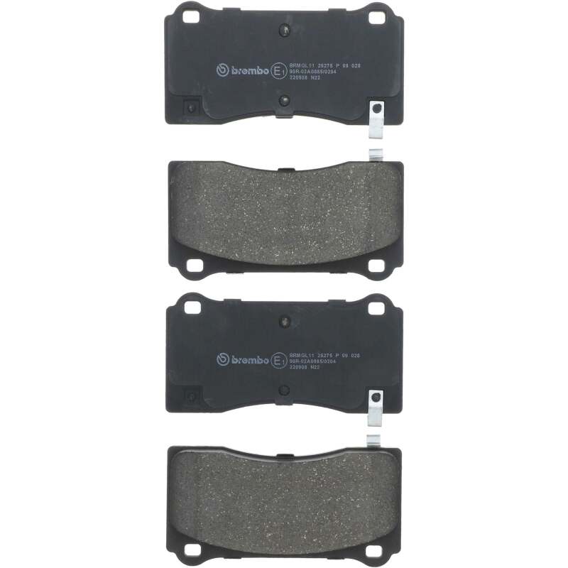 Brembo OE 17-21 Tesla Model 3/2021 Model Y Brake Pad - Front thumbnail 2