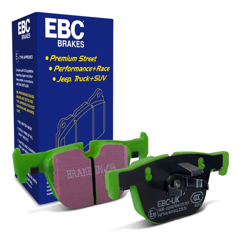 EBC Greenstuff Brake Pad Sets