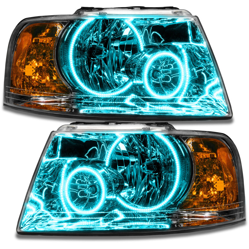 Oracle 03-06 Ford Expedition SMD HL - Chrome - ColorSHIFT w/ 2.0 Controller thumbnail 6