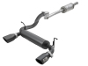 aFe Rebel Series 2.5in 409 SS Cat-Back Exhaust System w/ Black Tips Jeep Wrangler (JL) 2018 V6 3.6L thumbnail 9