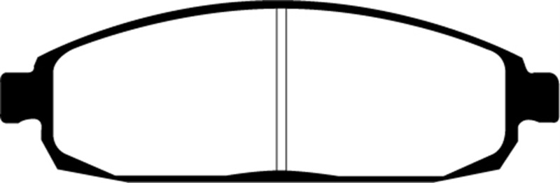 EBC 05-10 Jeep Commander 3.7 Ultimax2 Front Brake Pads thumbnail 6
