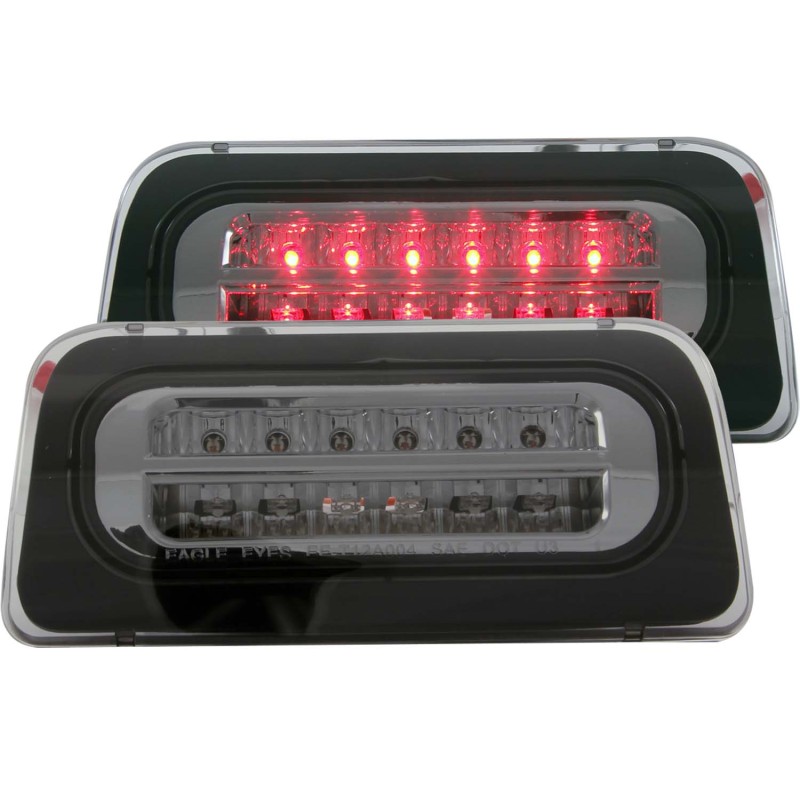 ANZO 1995-2005 Chevrolet S-10 LED 3rd Brake Light Smoke thumbnail 2