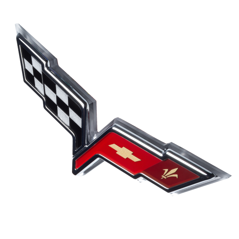 Oracle Chevrolet Corvette C6 Illuminated Emblem - Pink thumbnail 5