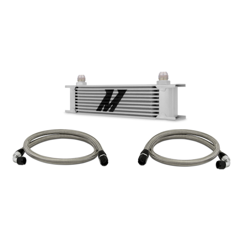 Mishimoto Universal 10 Row Oil Cooler Kit (Metal Braided Lines) thumbnail 8