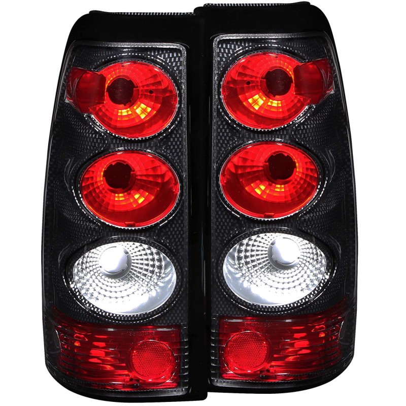 ANZO 2003-2006 Chevrolet Silverado 1500 Taillights Carbon thumbnail 3