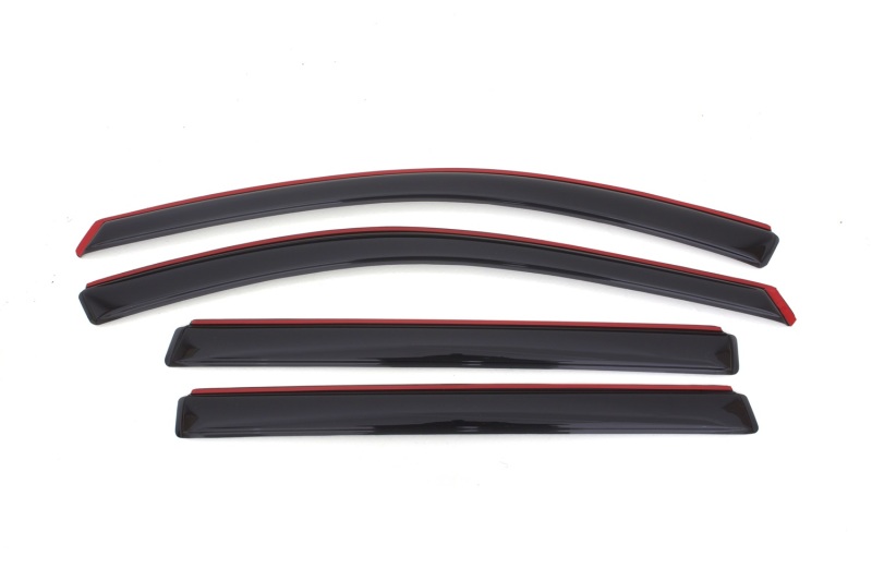 AVS 13-18 Nissan Pathfinder Ventvisor In-Channel Front & Rear Window Deflectors 4pc - Smoke thumbnail 2