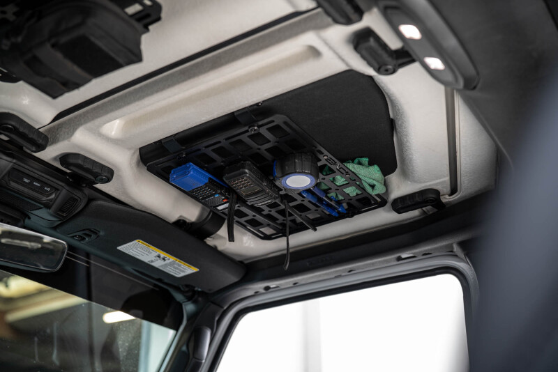 DV8 Offroad 2018-2025 Jeep Wrangler JL Roof Mount for 15In x 12In Molle Panel thumbnail 3
