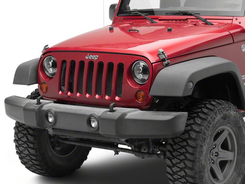 Raxiom 07-18 Jeep Wrangler JK Axial Series DB2 LED Headlights- Black Housing- Clear Lens thumbnail 6