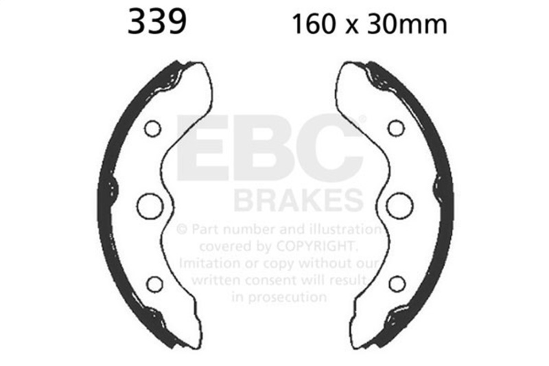 EBC 1984 Honda TRX 200 Fourtrax Front Left/Right FA-SFA-X Brake Pads