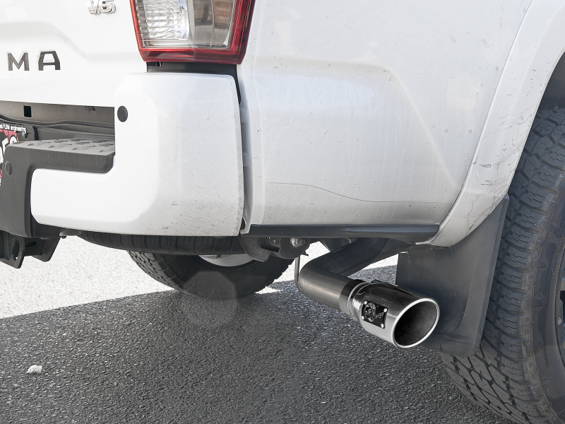 aFe MACH Force-Xp 2-1/2in 304 SS Cat-Back Exhaust w/ Polished Tips 2016+ Toyota Tacoma 2.7L/3.5L thumbnail 9