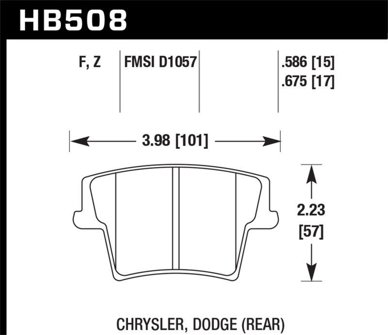 Hawk HPS Street Brake Pads thumbnail 5