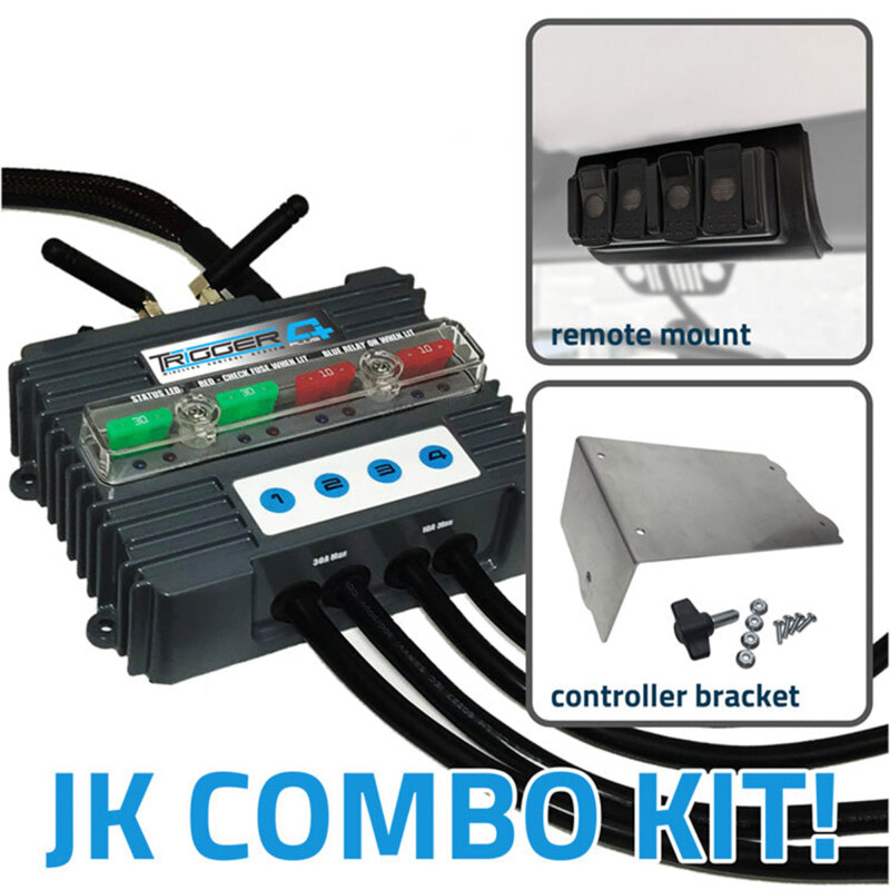 Oracle Trigger 4 Plus Wireless Accessory Control System Combo Kit - Jeep Jk
Off-Road Switch