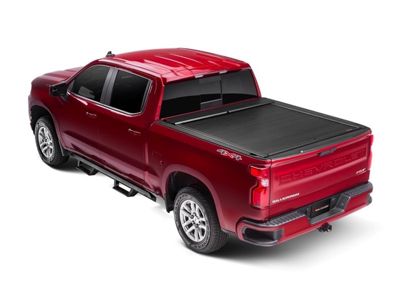 Roll-N-Lock A-Series Retractable Tonneau Covers BT224A Cover, Retractable, Hard Style, Aluminum, Black, Chevrolet, GMC, 6.5 ft. Truck Bed Length, Each thumbnail 3