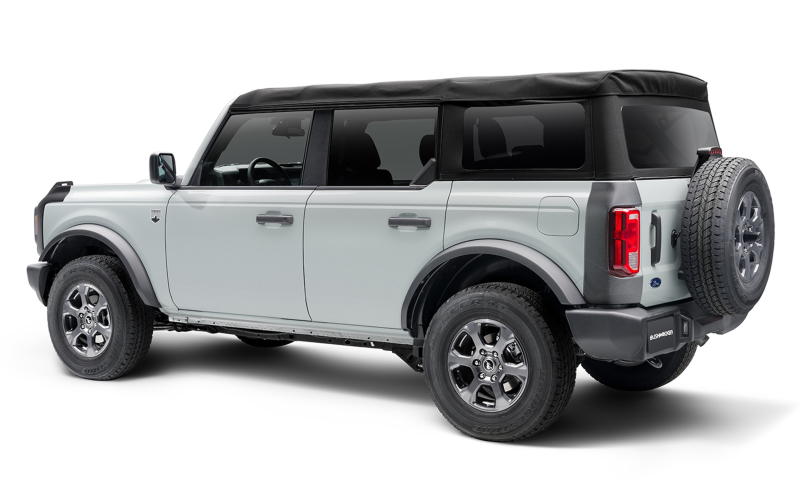 Bushwacker 21-22 Ford Bronco (2/4 Door) Trail Armor Rear Corner (2pc Rear) - Tex. Black thumbnail 8