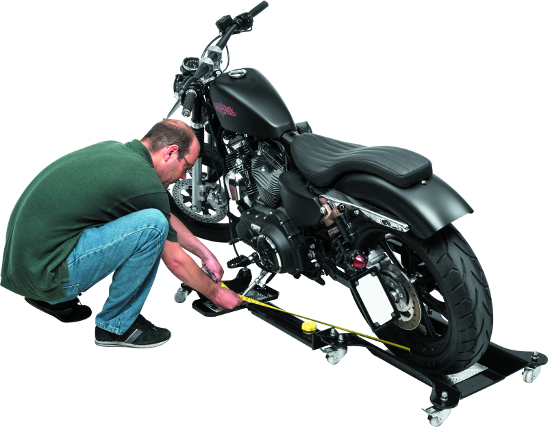 BikeMaster Adjustable Motorcycle Dollies 152509 Dollies, Dolly, 1,100 lbs. Capacity, Steel, Black Powdercoated, Each thumbnail 6