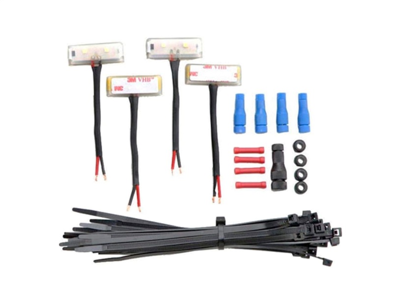 AMP Research 17-19 Nissan Titan LED Kit w/ Long Grip Grommets