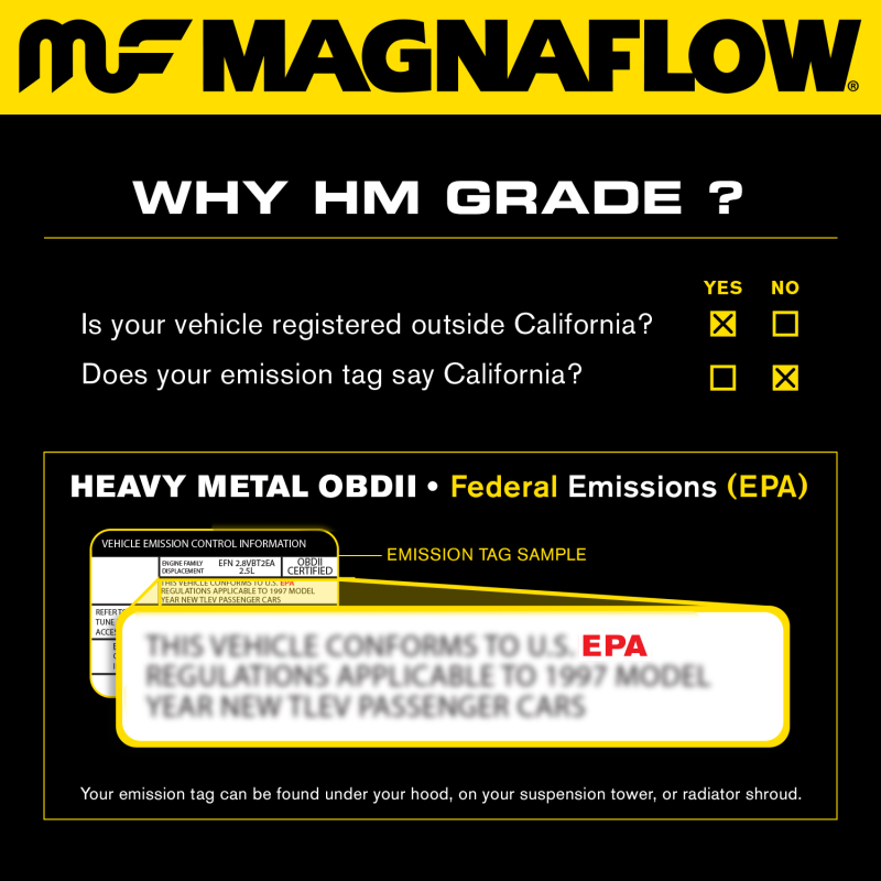 MagnaFlow Direct Fit Catalytic Converter 01-02 Frontier Driver Side Front thumbnail 9