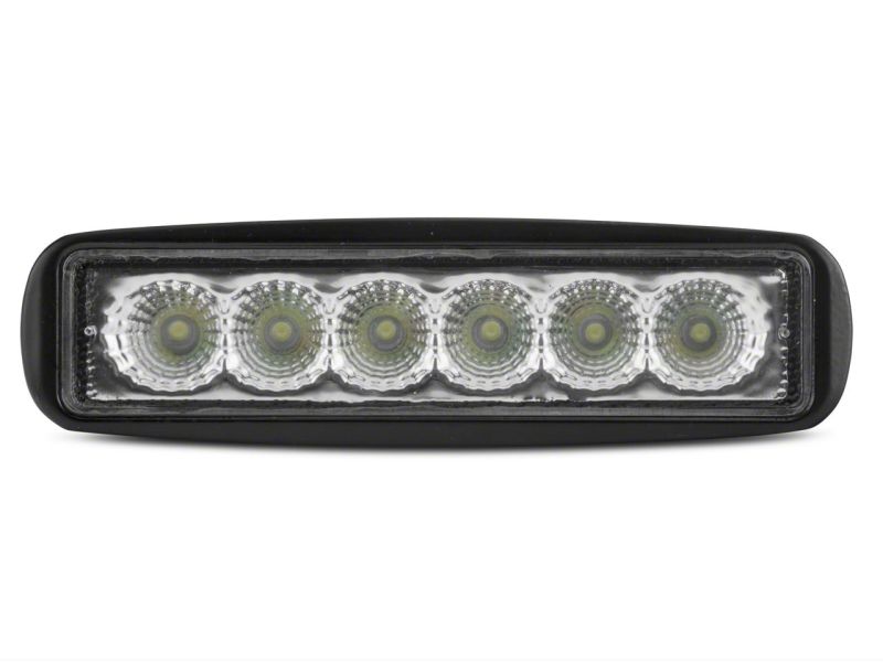 Raxiom 6-In Slim 6-LED Off-Road Light Flood Beam Universal (Some Adaptation May Be Required) thumbnail 4