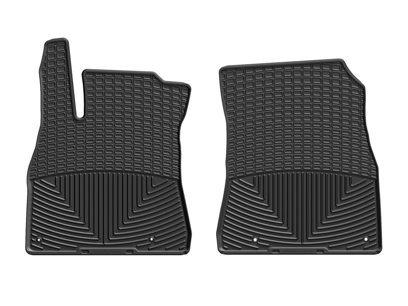 WT Rubber Mats - Front - Blk