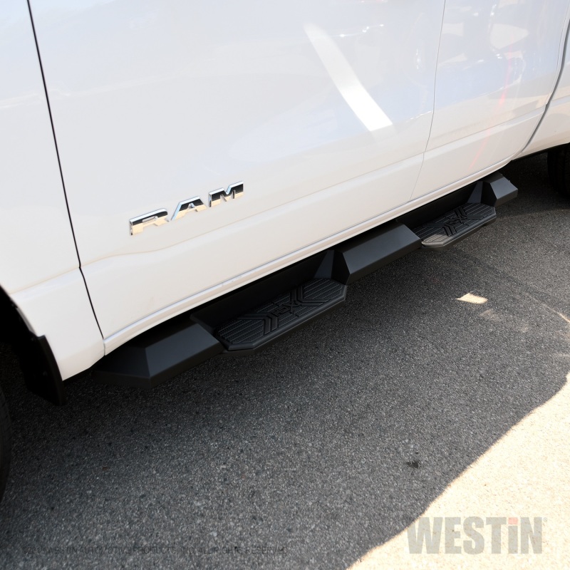 Westin/HDX 19-21 Ram 1500 Quad Cab (Excl. Classic) Xtreme Nerf Step Bars - Textured Black thumbnail 6