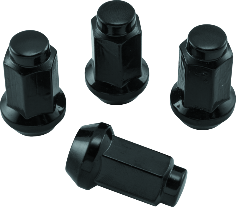 Quadboss Lug Nuts 608933 Nuts, 3/8-24 in. RH, Steel, Black, Set of 4 thumbnail 3