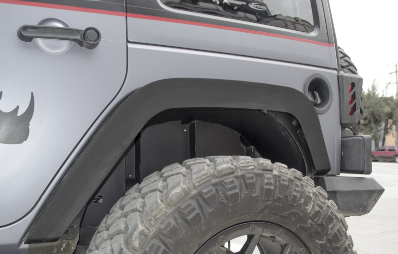 Go Rhino 07-18 Jeep Wrangler JK/JKU Rear Fender Liners thumbnail 3