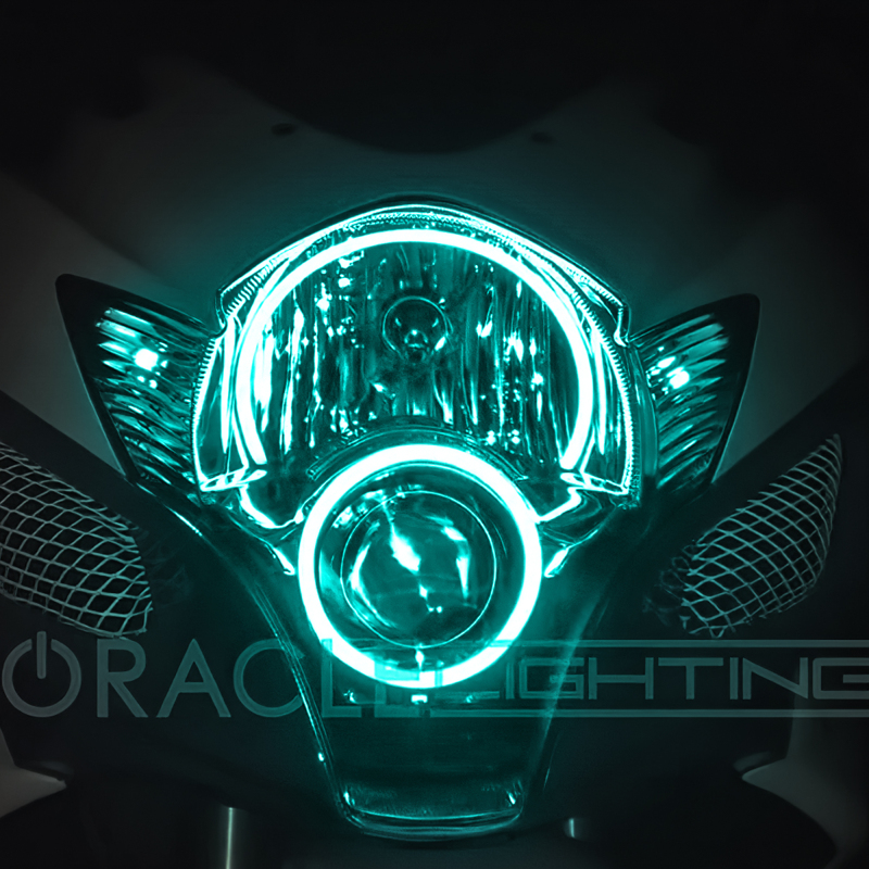 Oracle Suzuki GSX-R 1000 08-13 LED Motorcycle Halo Kit - ColorSHIFT thumbnail 5