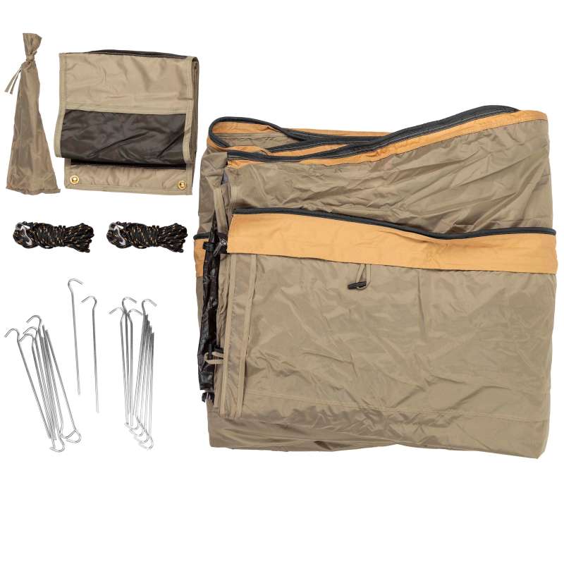 ARB Deluxe Awning Room W/Floor 2.5M98Lg 2500X2500mm 98X98In thumbnail 5