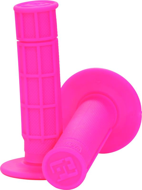 ProTaper 1/2 Waffle Grips - Neon Pink thumbnail 2