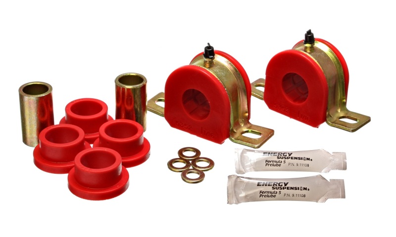 Energy Suspension 1-1/16in Greaseable S/B Set - Red thumbnail 2