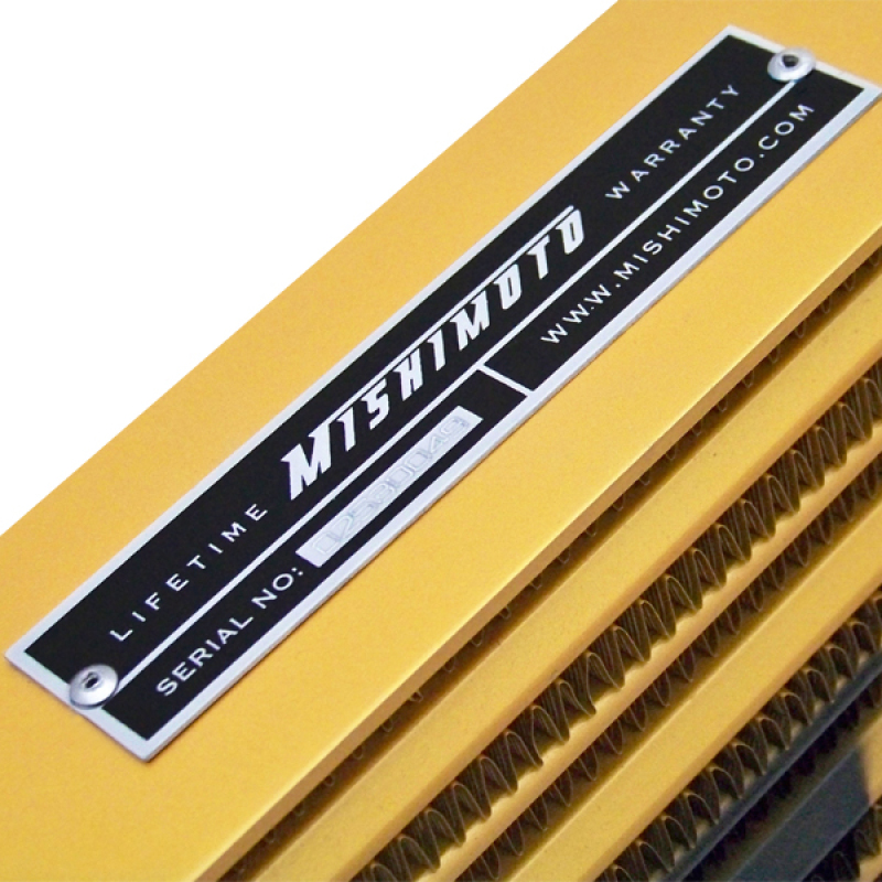Mishimoto Eat Sleep Race Special Edition Gold M-Line Intercooler thumbnail 9