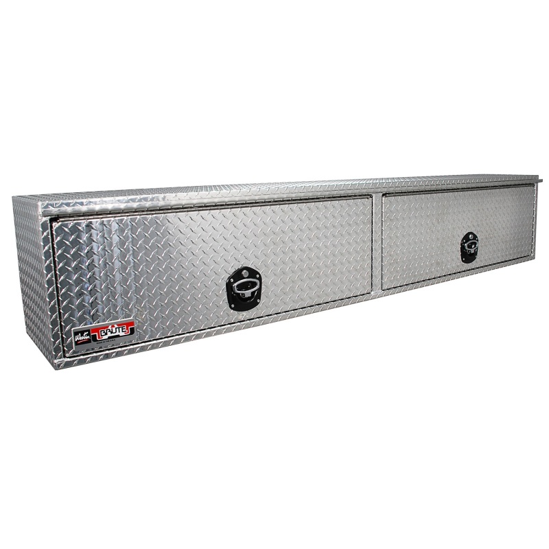 Westin/Brute HD Top Sider 13in x 88in w/flip up Doors - Aluminum thumbnail 3