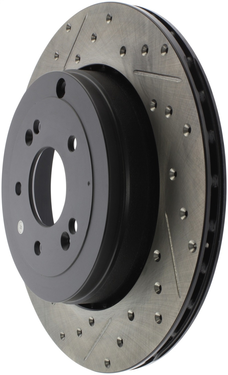StopTech 10 Hyundai Genesis Coupe w/ Factory Brembo Slotted & Drilled Right Rear Rotor thumbnail 5