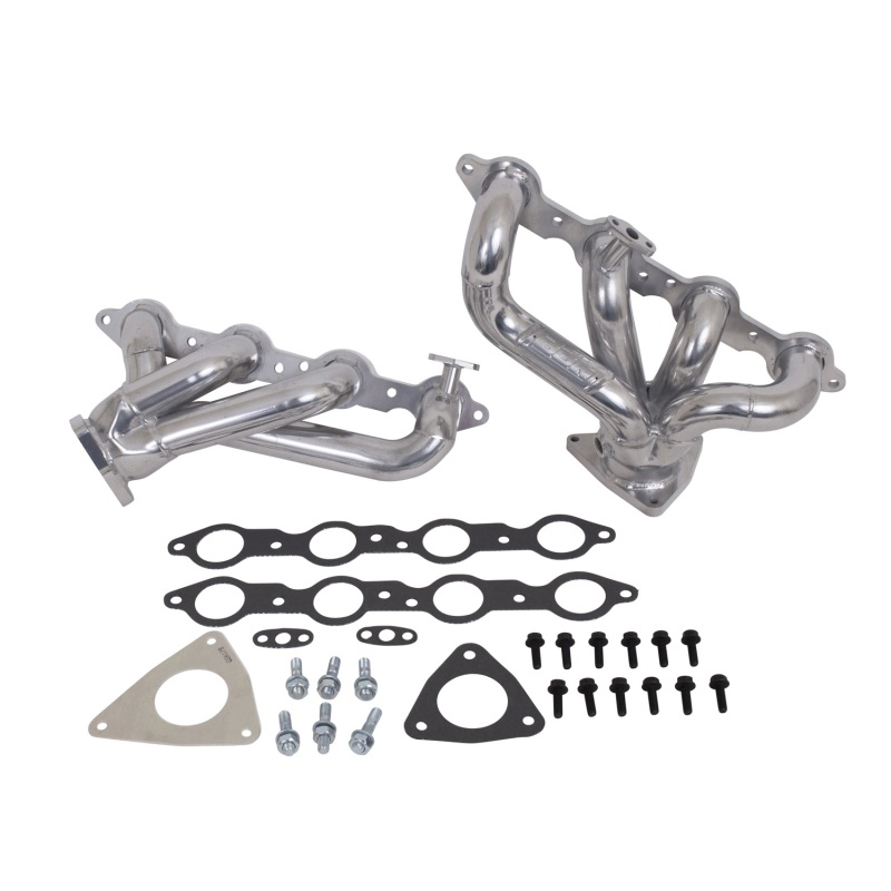BBK 01-02 Camaro Firebird LS1 Shorty Tuned Length Exhaust Headers - 1-3/4 Silver Ceramic thumbnail 2