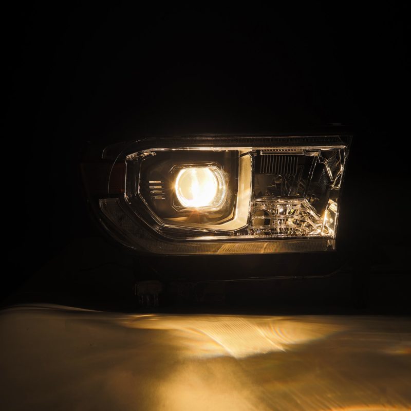 AlphaRex 07-13 Toyota Tundra / 08-17 Sequoia LUXX LED Proj HL Chrome w/Actv Light / Seq. Sig + DRL thumbnail 3