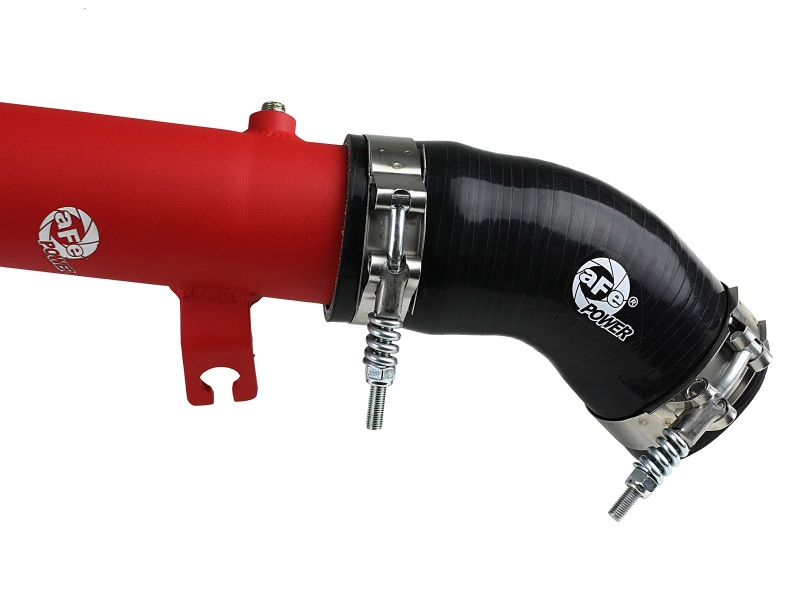 aFe BladeRunner 2.5in Aluminum Hot Side Charge Pipe 15-20 Subaru WRX 2.0T - Red thumbnail 7