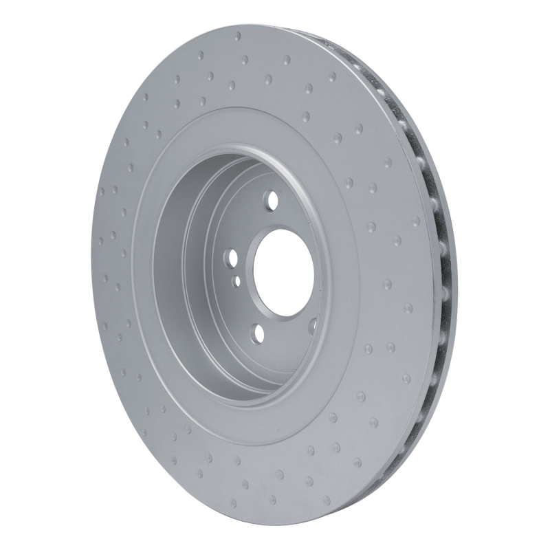 DFC 07-14 Mercedes-Benz S63 AMG Rear Hi-Carbon Alloy Geomet Coated Rotor - Dimpled thumbnail 3