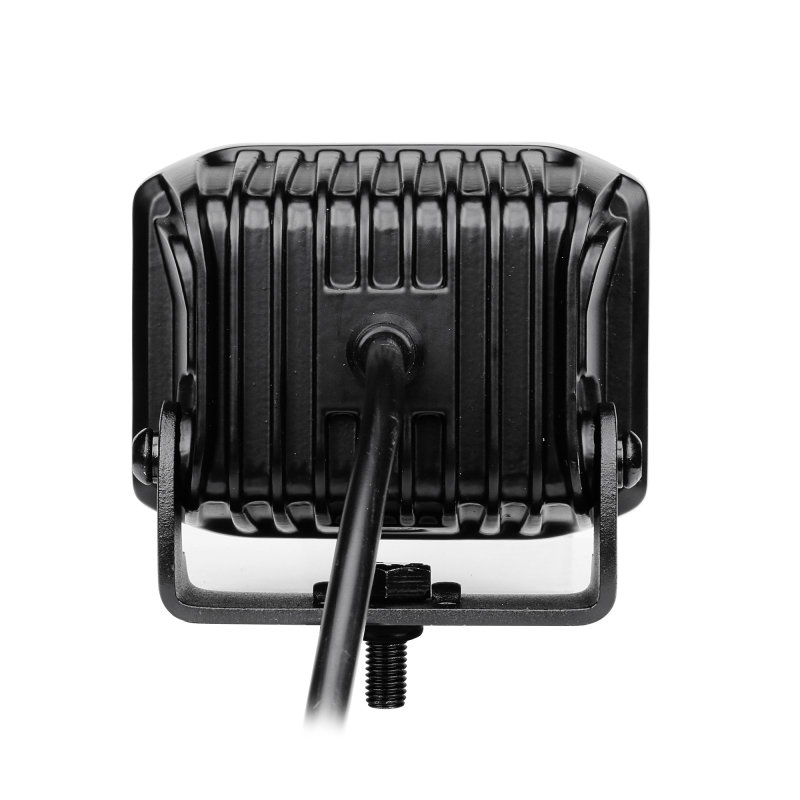 Go Rhino Xplor Blackout Series Cube LED Sideline Flood Light Kit (Surface Mount) 4x3 - Blk (Pair) thumbnail 4