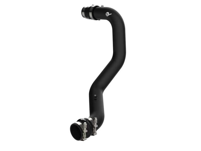 BladeRunner 3 IN Aluminum Hot Charge Pipe Black