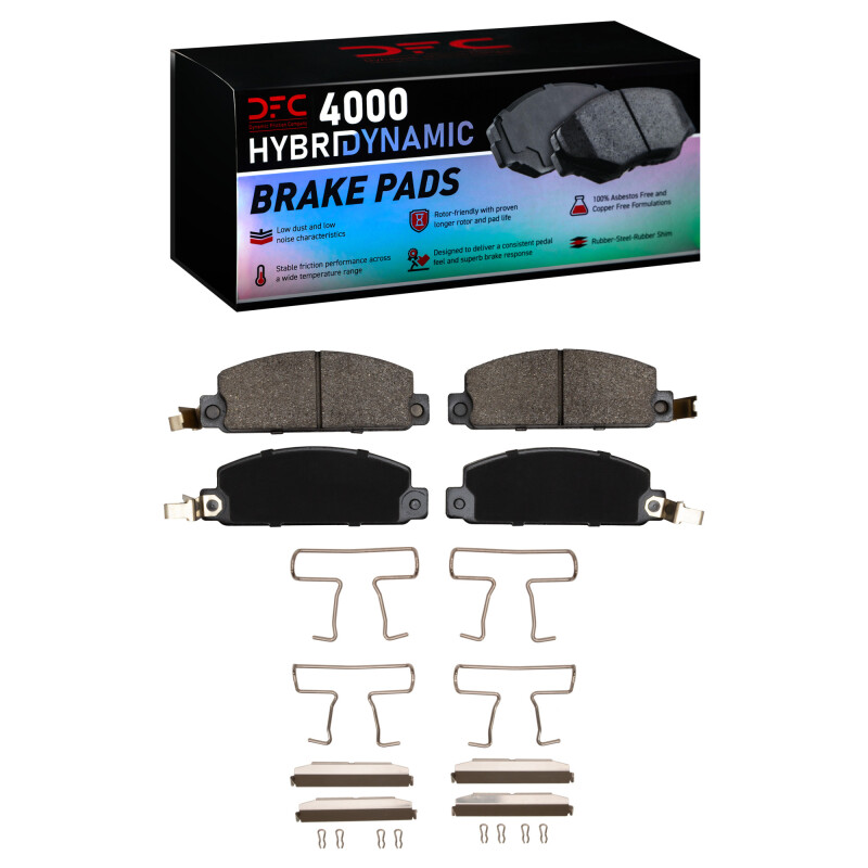 DFC HybriDynamic Brake Pads Hrdwr Kit