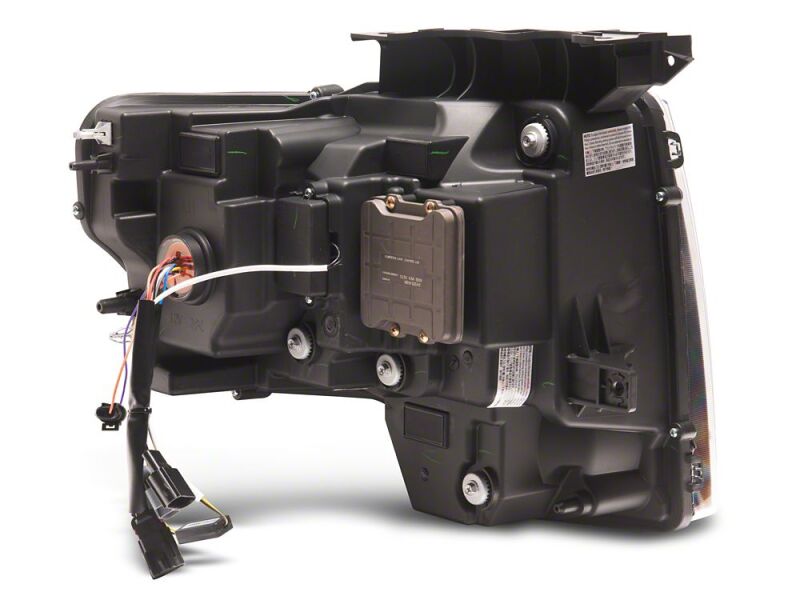 Raxiom 09-14 Ford F-150 CXR Series LED Projector Headlights- Black Housing- Clear Lens thumbnail 2