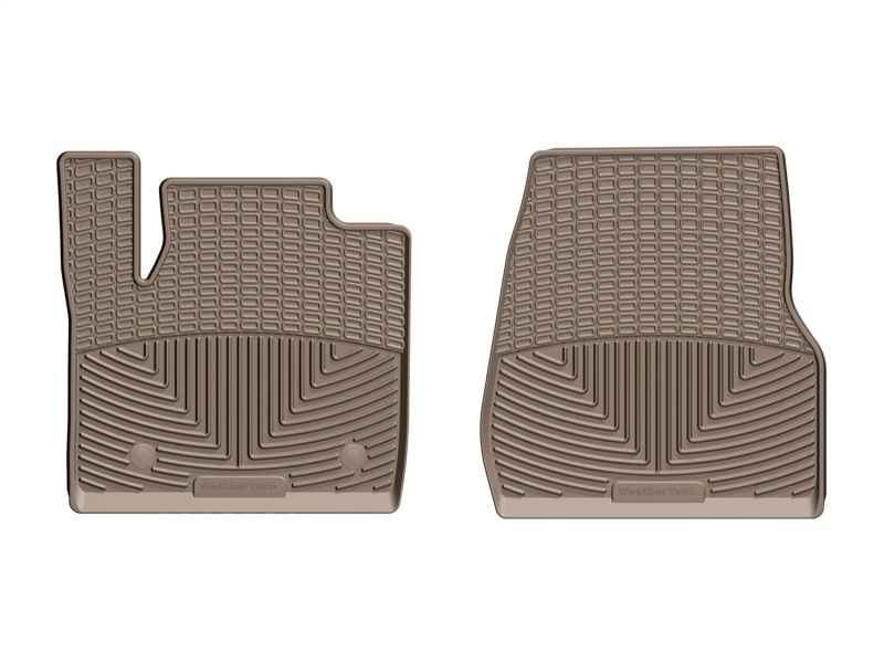 WT Rubber Mats - Front - Tan
