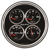 AutoMeter Gauge Quad 5in. 240 Ohm(e) to 33 Ohm(f) Elec Designer Black II thumbnail 7