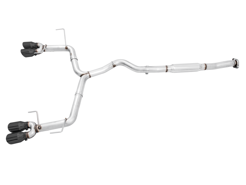 AWE Tuning Subaru WRX/STI VA/GV Sedan Track Edition Exhaust - Diamond Black Tips (102mm) thumbnail 4